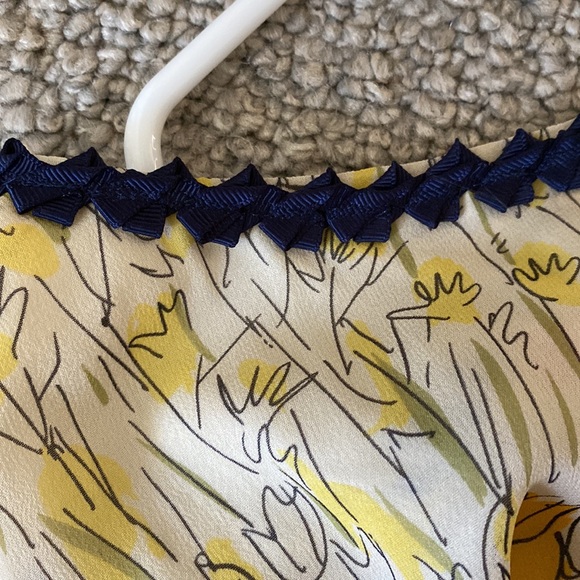 Anthropologie We Love Vera NYC Watercolor 100% Silk Sleeveless Dress Size 2 - Picture 13 of 15